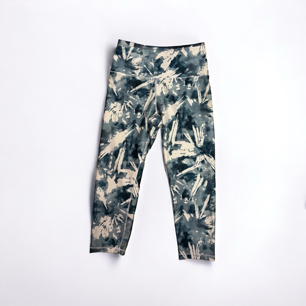 High rise medium compression 7/8 length leggings